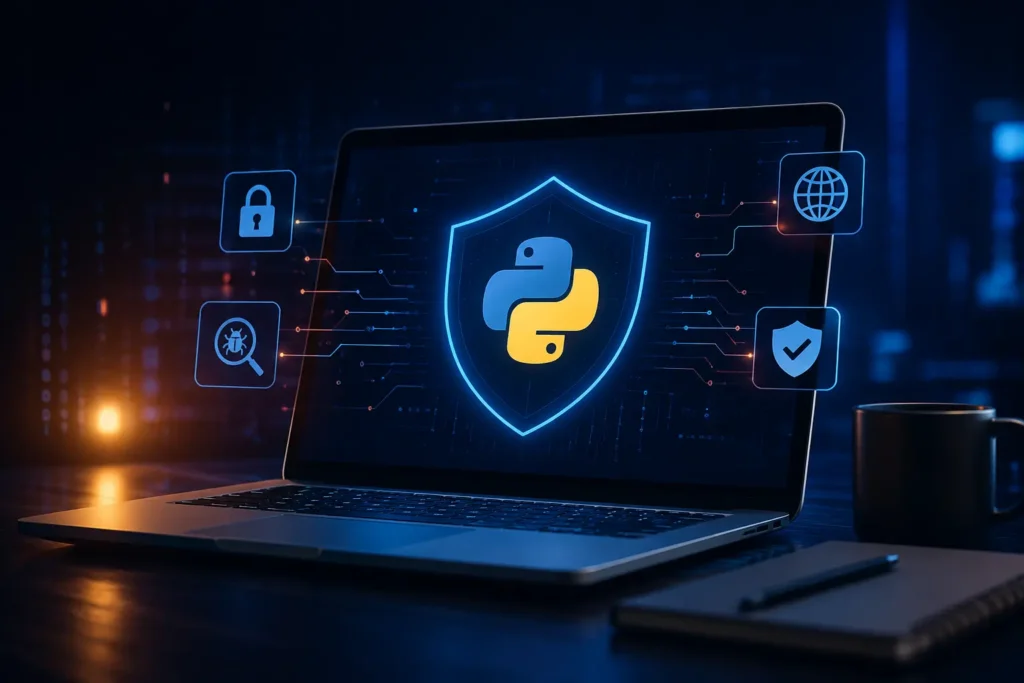 Dowsstrike2045 Python futuristic cybersecurity automation and AI security framework concept