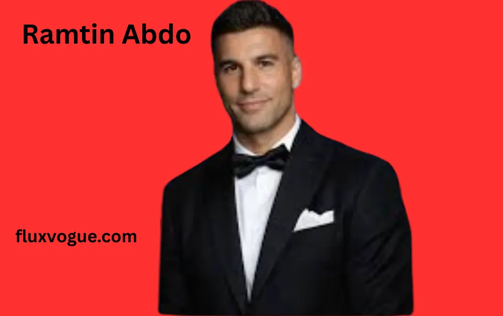 Ramtin Abdo biography image in formal suit for net worth and career article